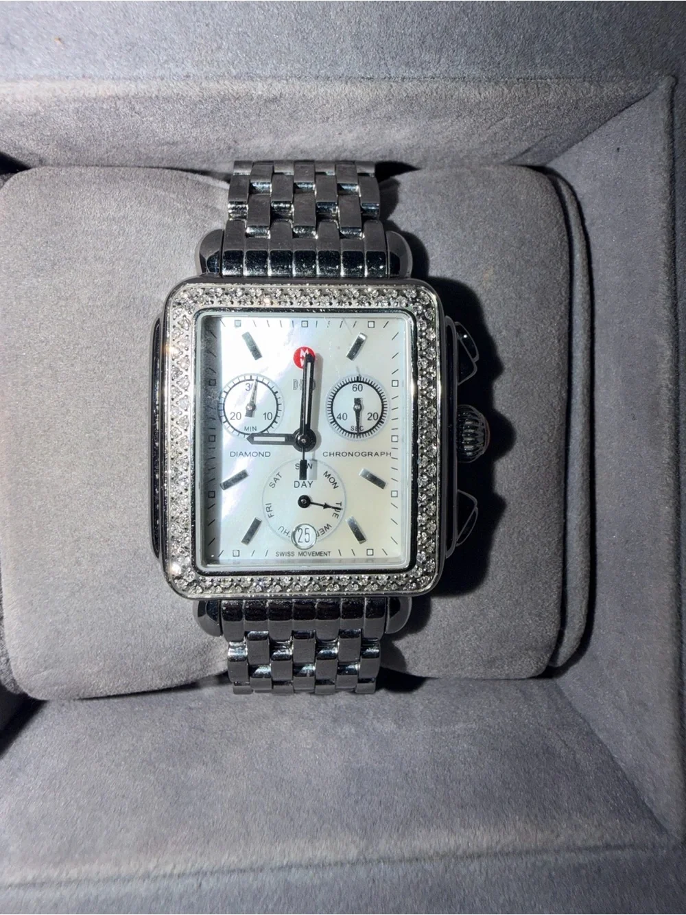 Michele rectangular case